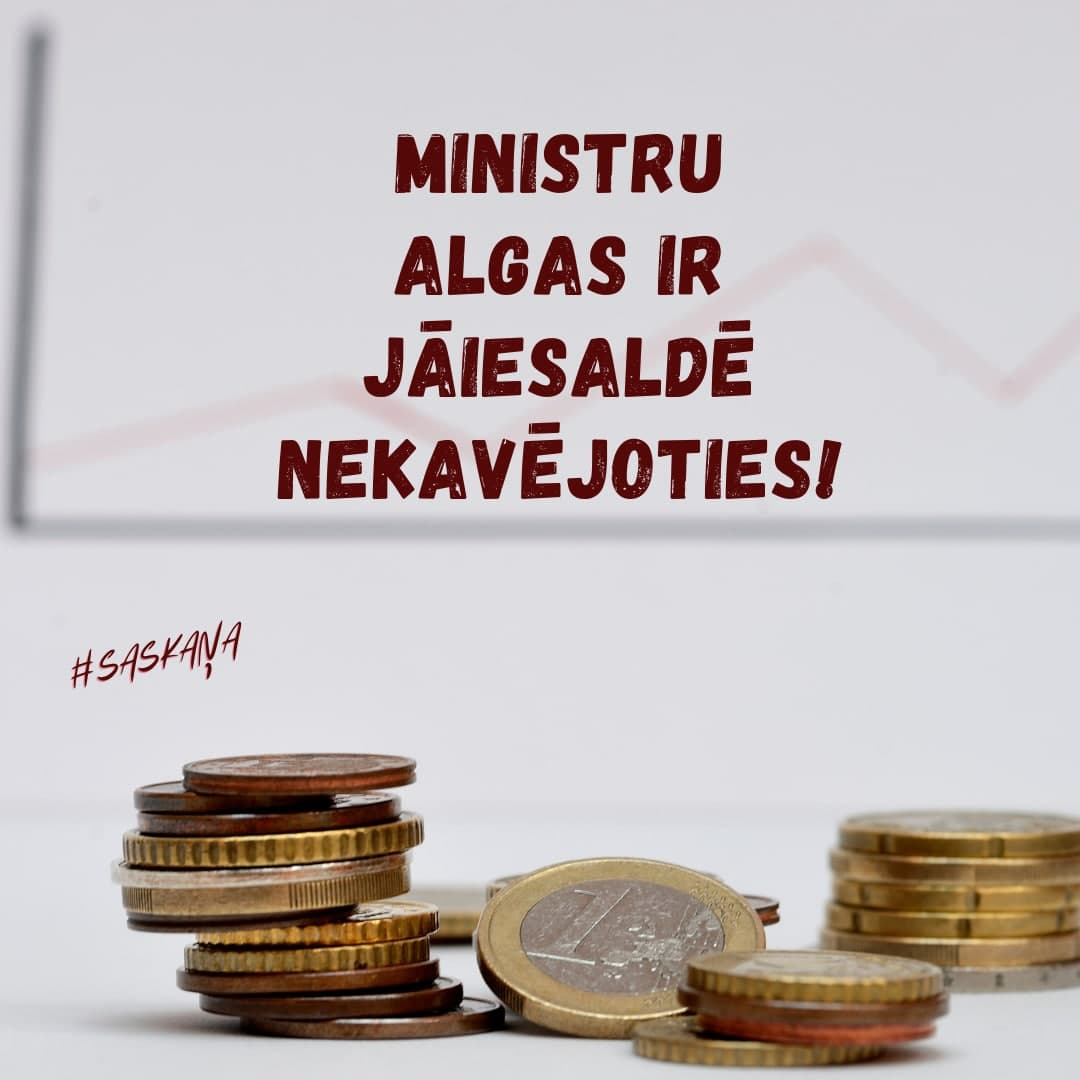 Opozīcija savākusi parakstus Saeimas ārkārtas sēdes sasaukšanai jautājumā par ministru algu iesaldēšanu