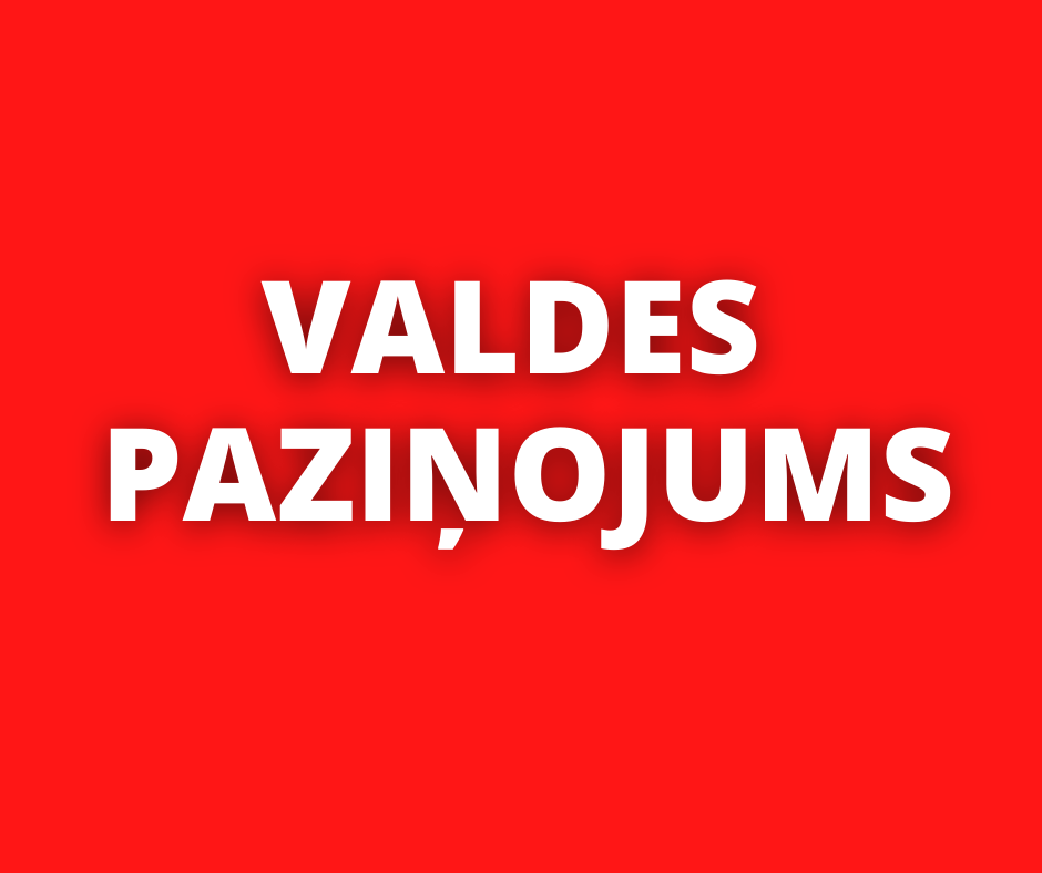 “Saskaņa” Sociāldemokrātiskās partijas Valdes paziņojums.